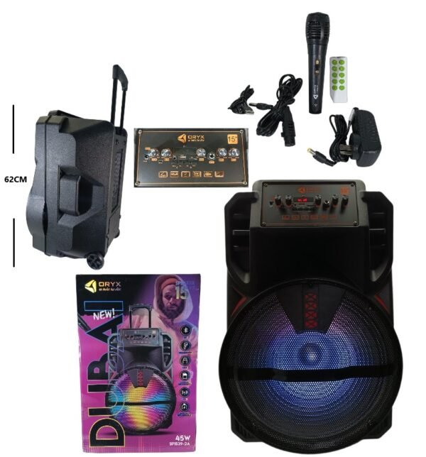 Parlante Oryx Dubay de 15 pulgadas