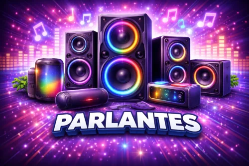 Micrófono vincha parlante cintura portátil batería recargable