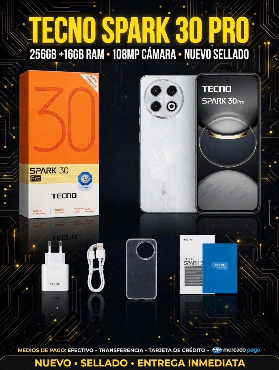 Smartphone Tecno Spark 30 pro