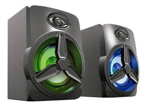 Parlantes multimedia PC Noga Party NG-160p 8w rgb