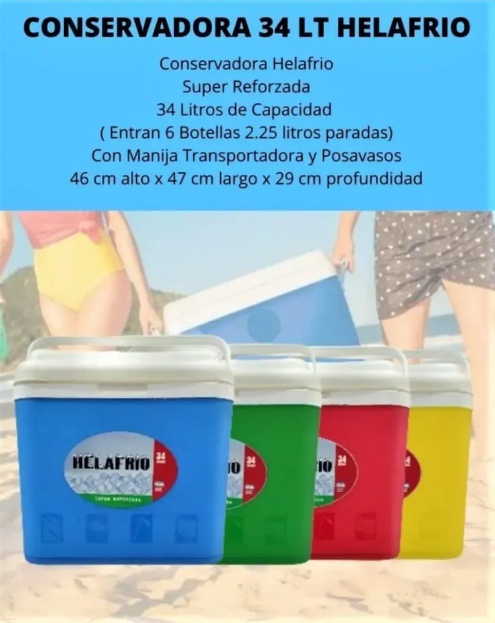 Conservadora 34 litros